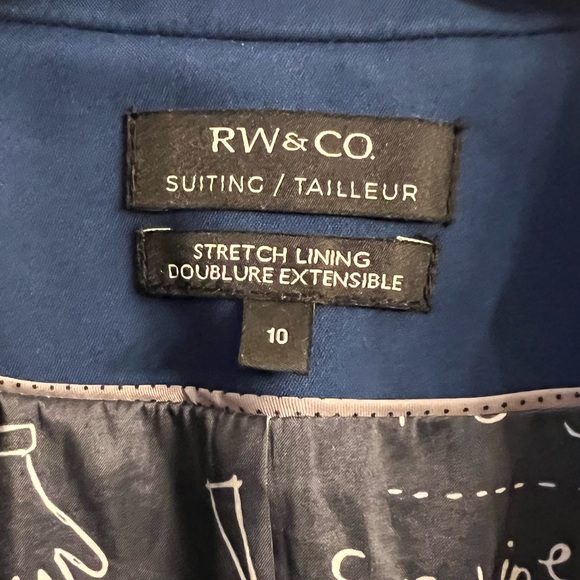 Blue RW&CO blazer - Picture 3 of 5